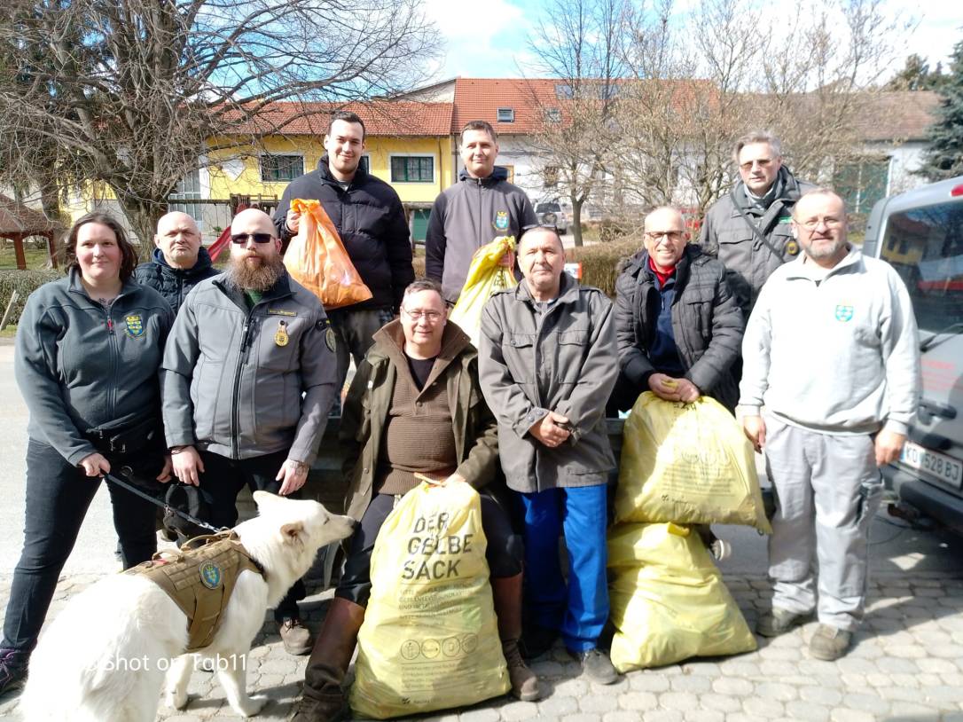 Flurreinigung BNW Großebersdorf, Korneuburg und&nbsp;ÖKB